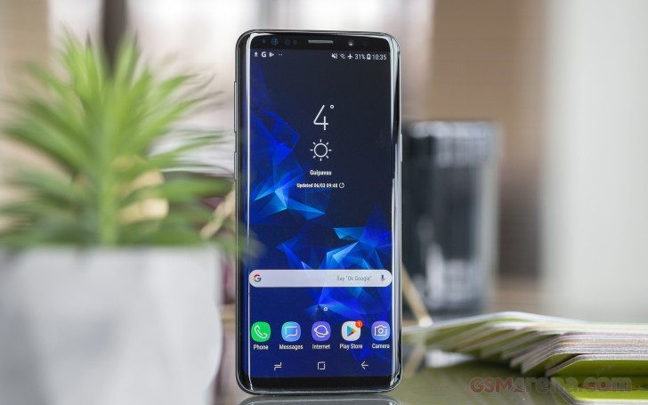 مشخصات ال سی دی Samsung Galaxy S9